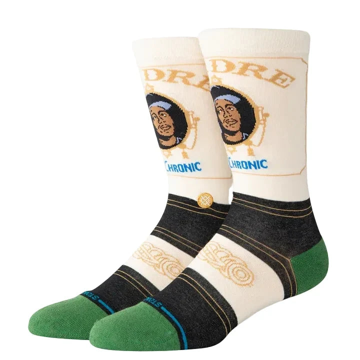 Stance x Dr. Dre 'The Chronic' Crew Socks - Black
