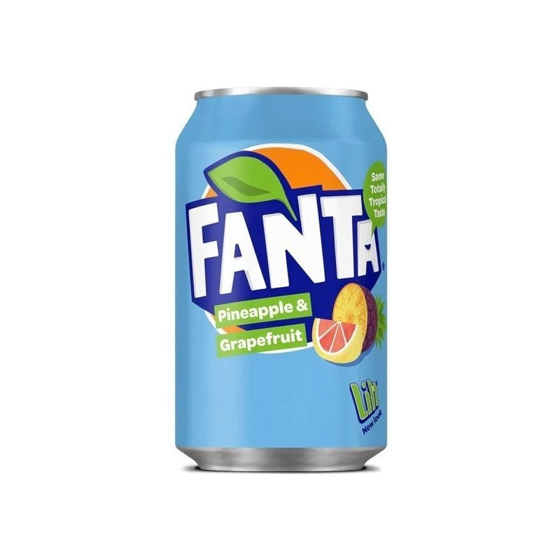 Fanta Soda - Pineapple & Grapefruit (330mL)