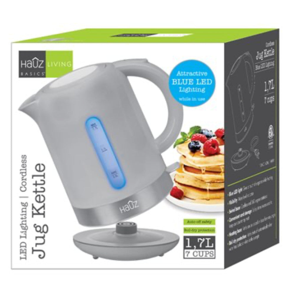 HAUZ AKL1992 Cordless Kettle with LED Light 1.7L