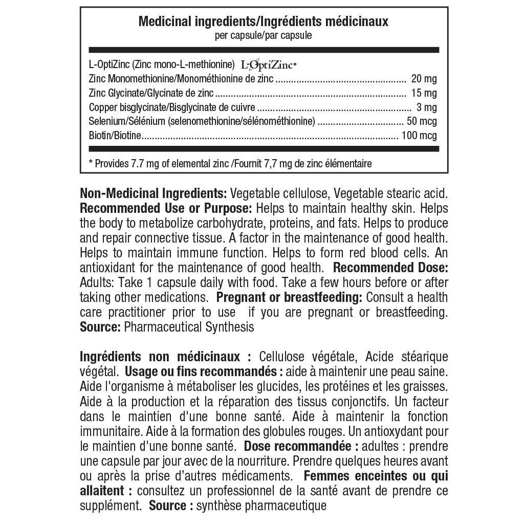 ATP Lab SYNERZINC, 90 VCaps