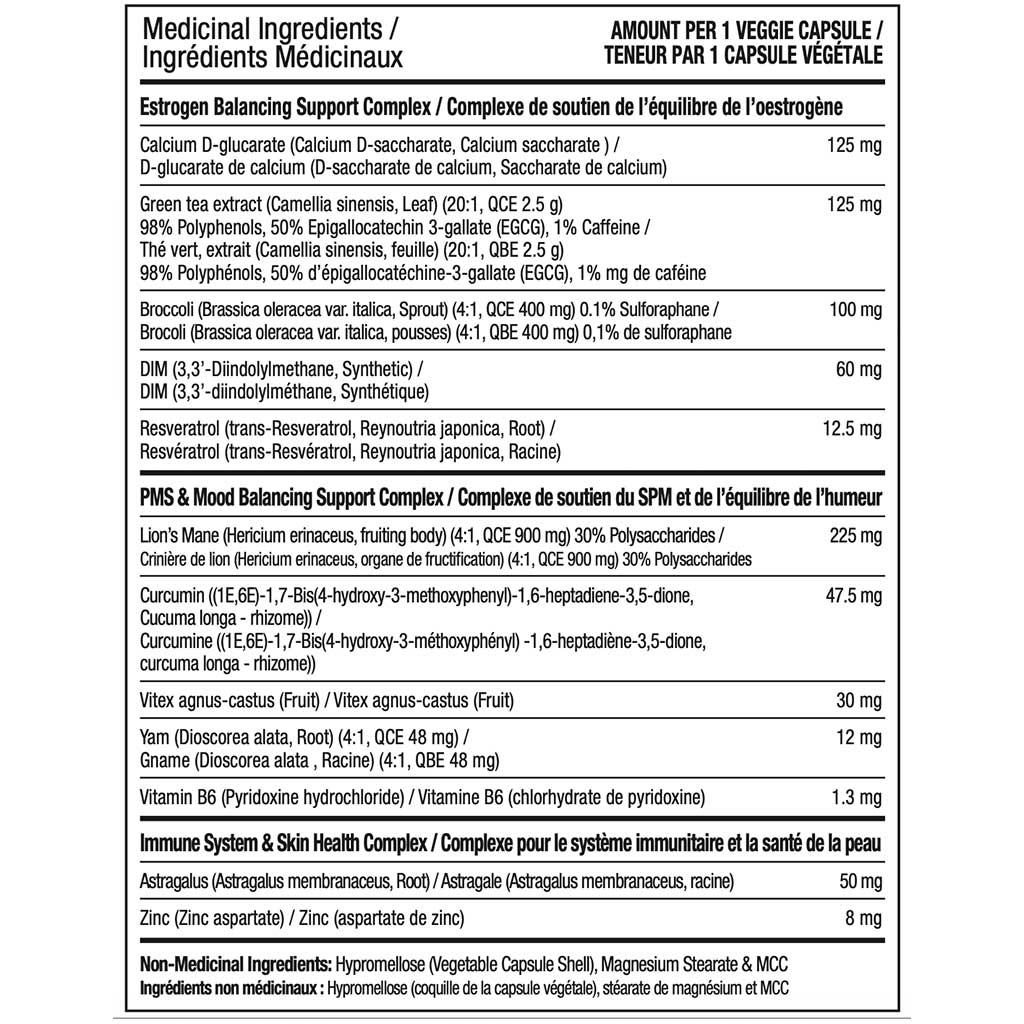 Aeryon Wellness RECLAIM HORMONAL SUPPORT, 60 VCaps