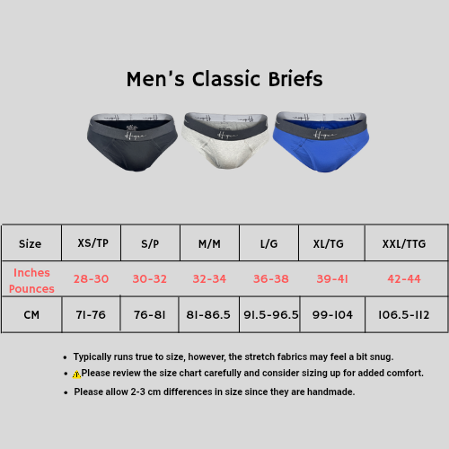 3 Pack Classic Briefs