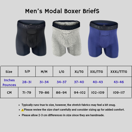 Men’s 3-pack Modal Boxer Briefs
