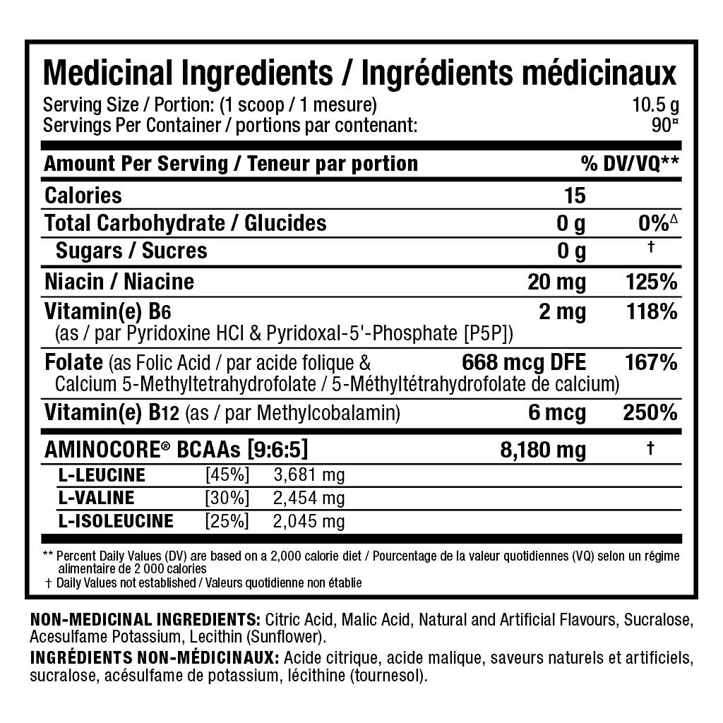 Allmax AMINOCORE BCAA, 90 Servings