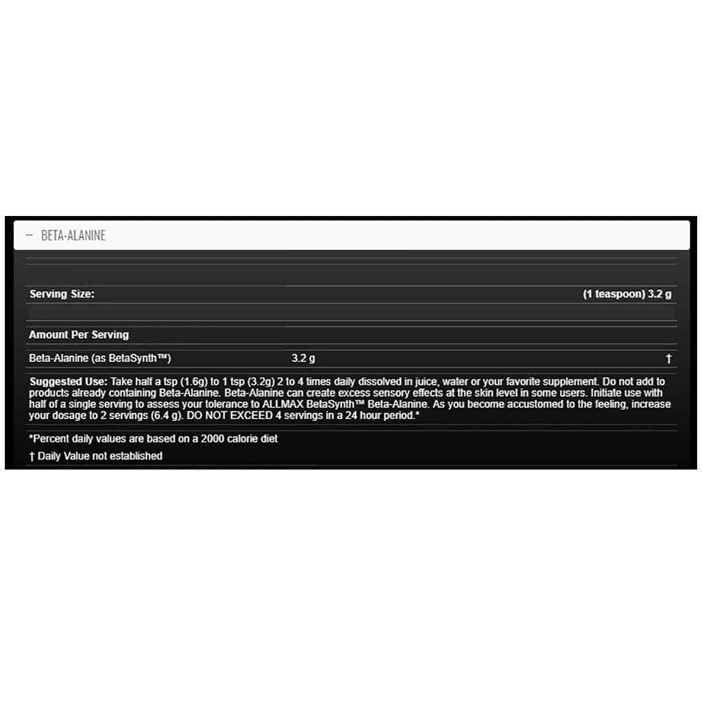 Allmax BETA-ALANINE, 400g