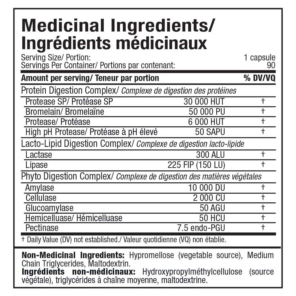 Allmax DIGESTIVE ENZYMES, 90 VCaps