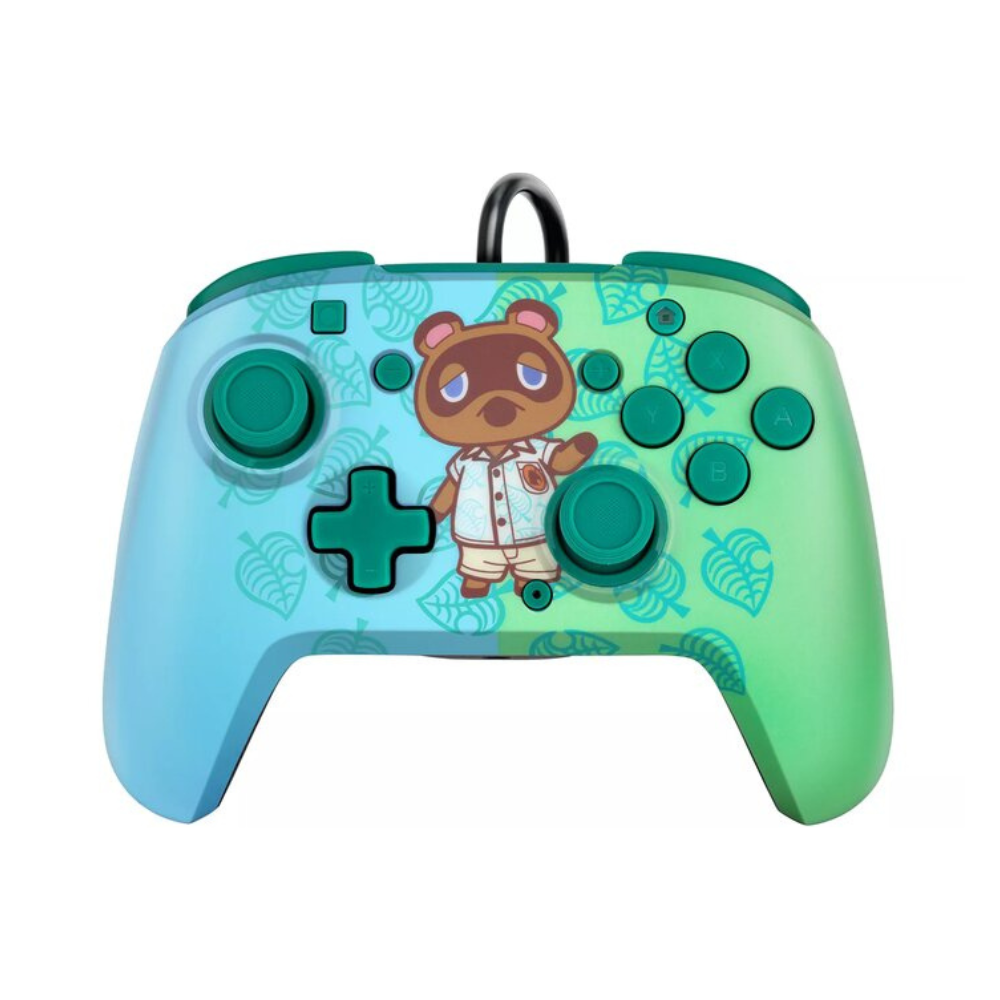 PDP Manette Filaire Animal Crossing Tom Nook Deluxe + Contrôleur Filaire Audio