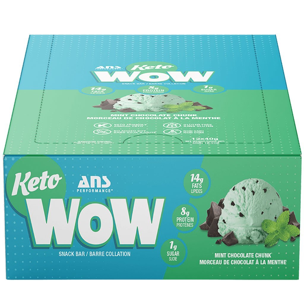 ANS Performance WOW PROTEIN BARS, 12 bars x 40g