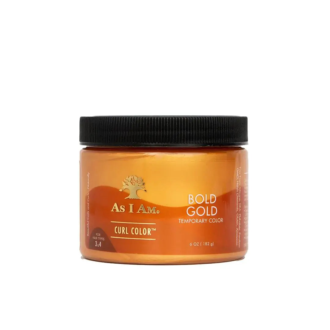 AS I AM COULEUR TEMPORAIRE BOUCLES – OR AUDACIEUX 177 ML