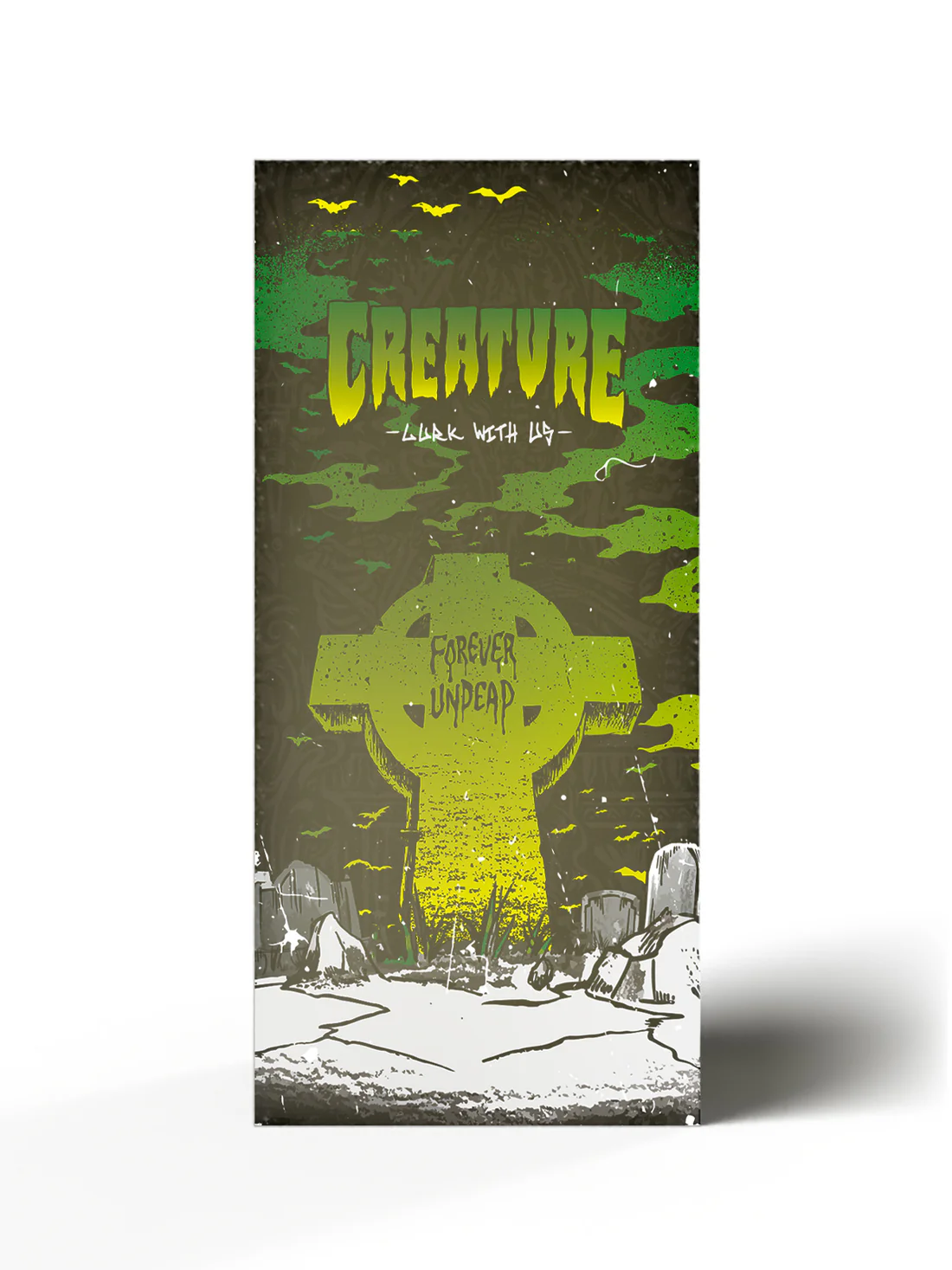 Creature x GEAR Premium® 15" 7mm Thick 'Sacrifice' Beaker Base Water Pipe - Smoke