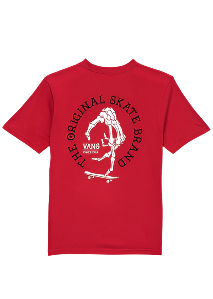 Vans 'Finger Shredding' Tee - Red (KIDS)