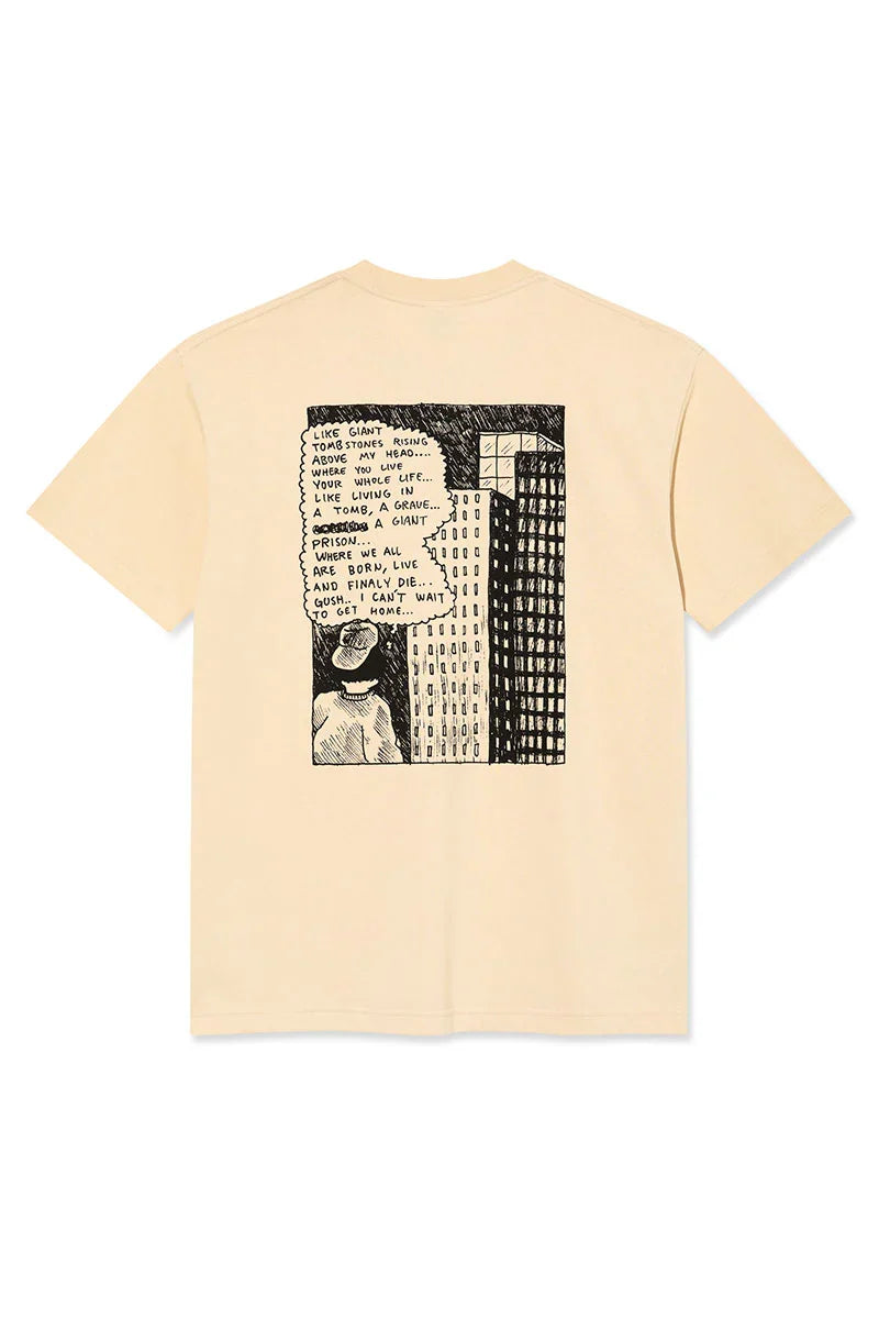 Polar Skate Co. 'Home Sweet Home' Tee - Oatmeal
