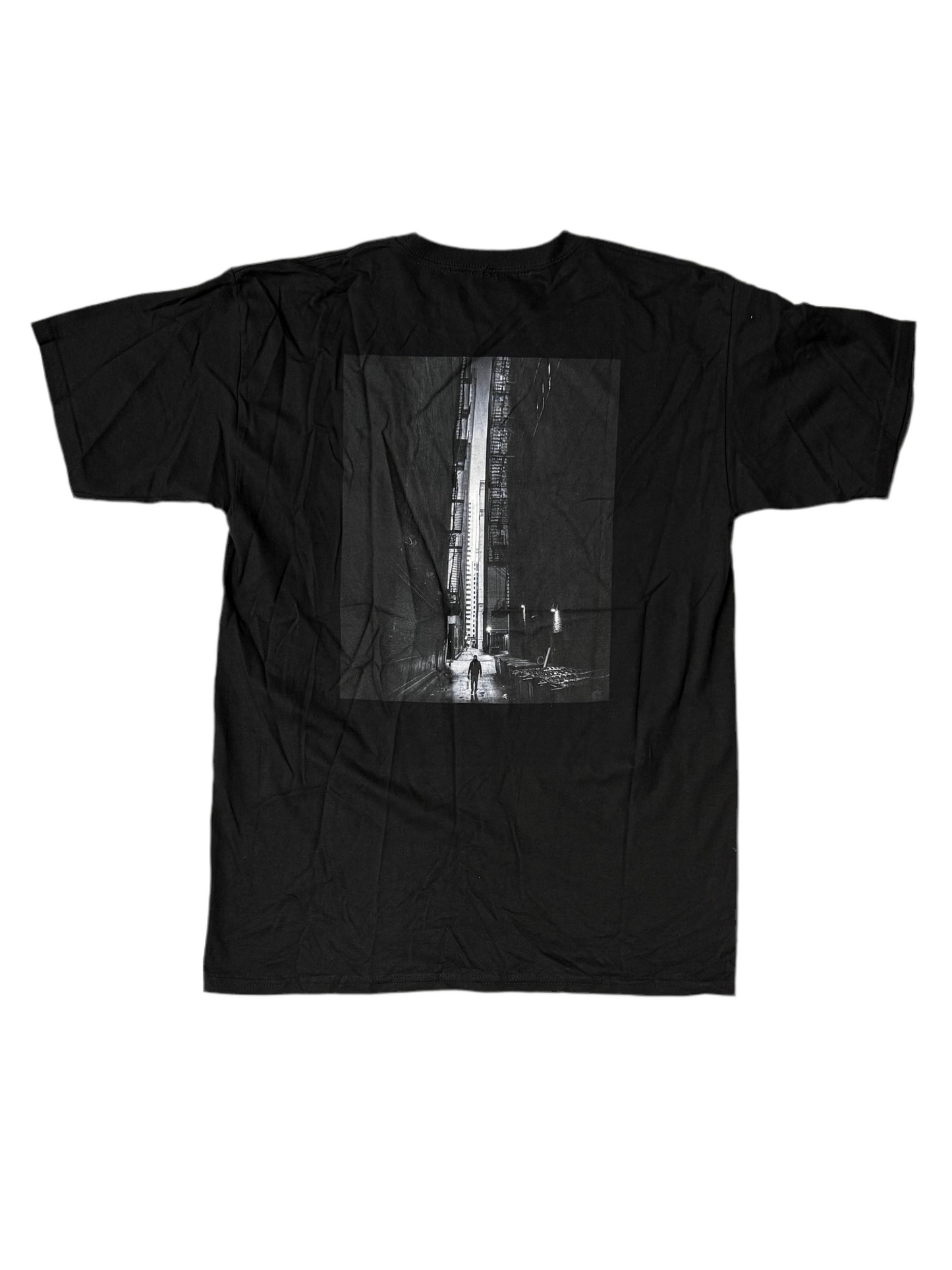 V/SUAL 'Alone In The Streets' Tee - Black