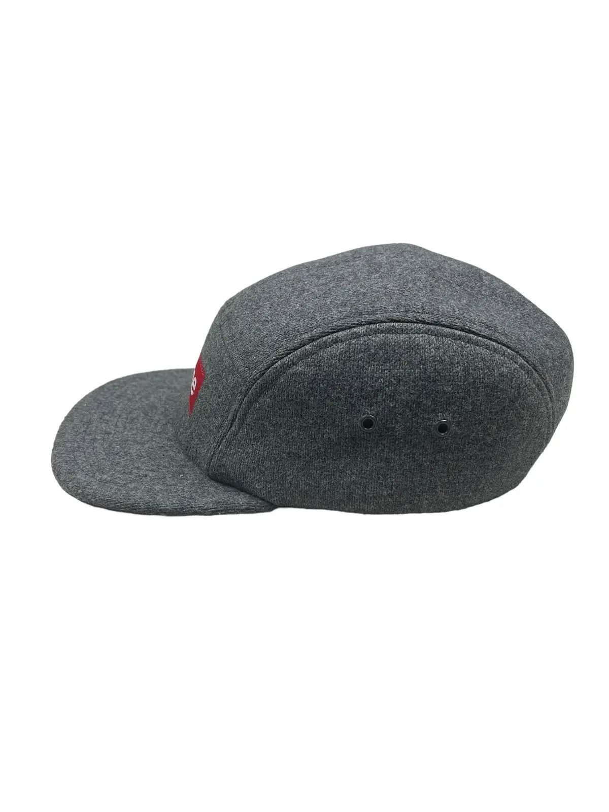 Supreme Wool Fitted Camp Cap - Grey