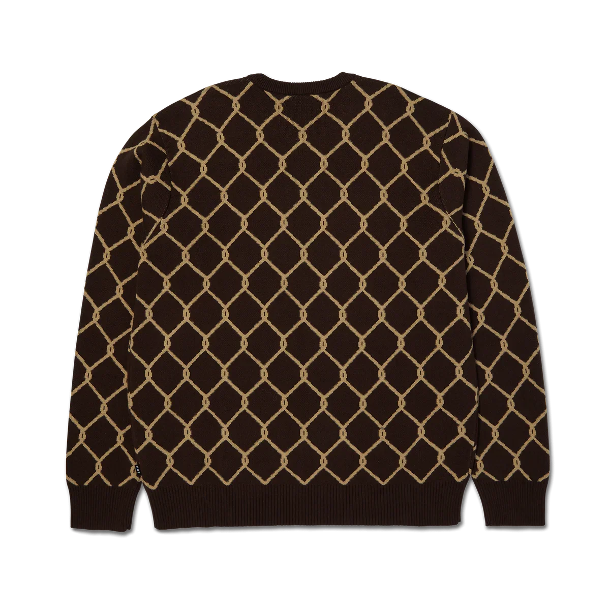 HUF 'Breakthrough' Crewneck Sweater - Bison