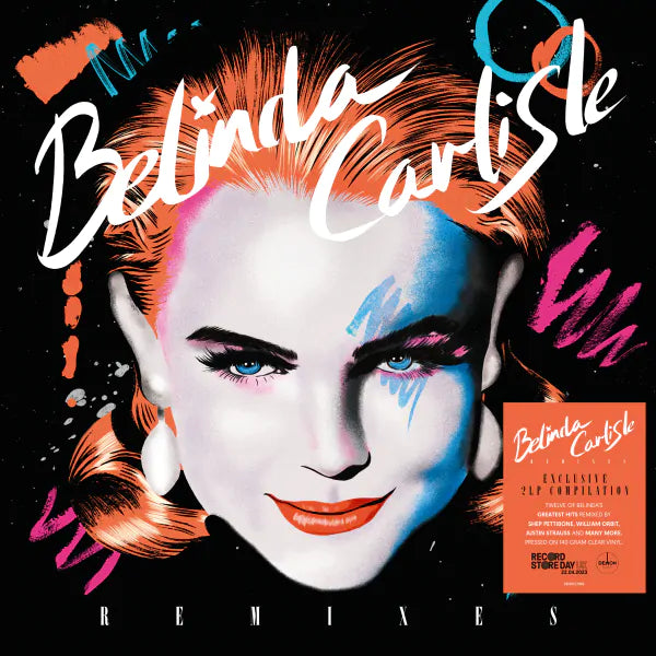 Belinda Carlisle / Remixes - 2LP CLEAR (rsd 23)