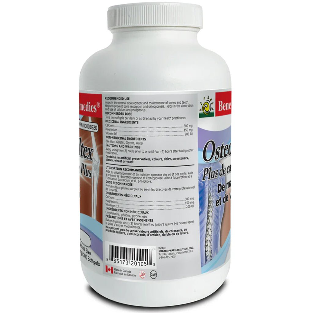 Benemax Remedies OSTEO CALTEX, 300 Softgels