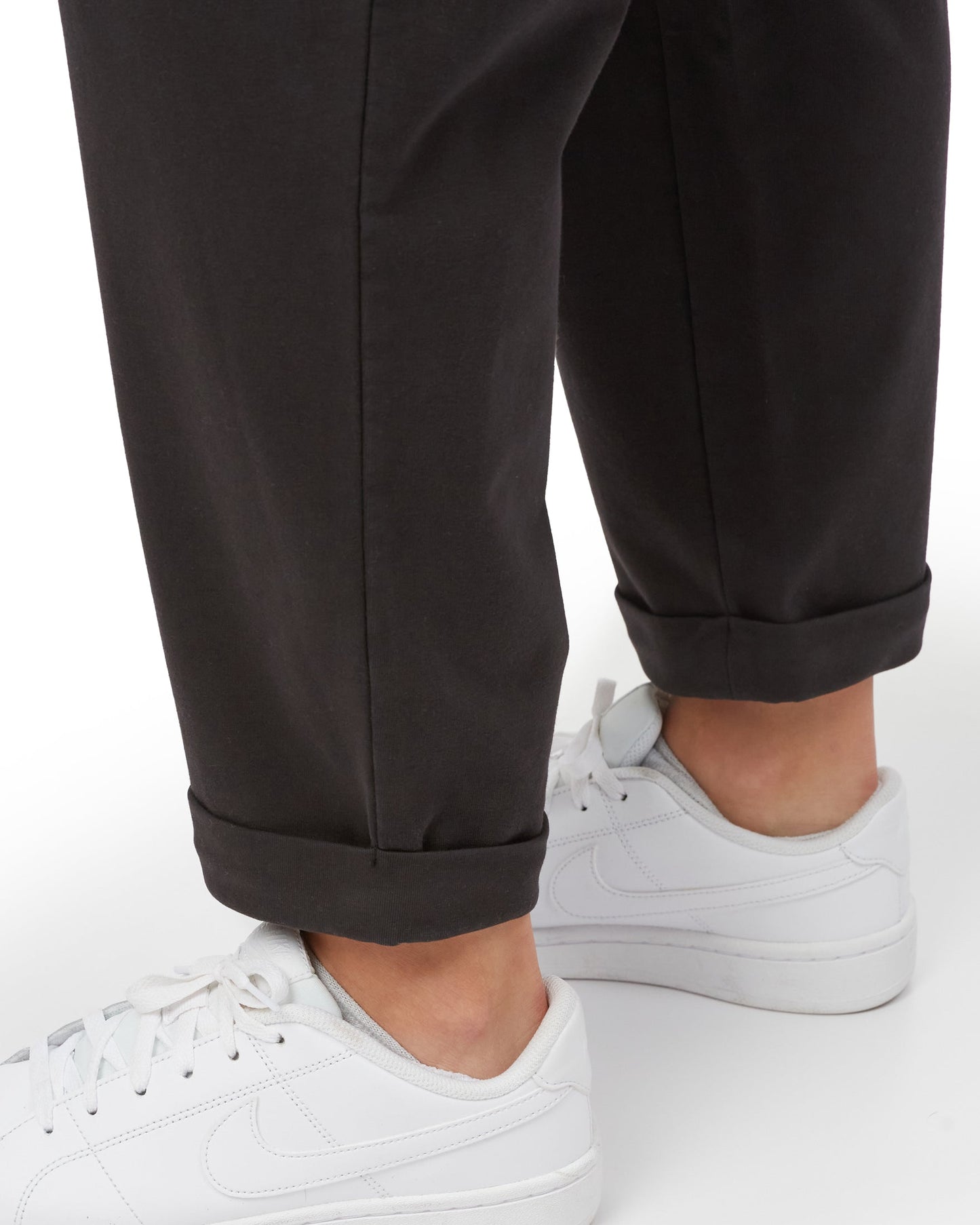 French Terry V-Neck Jumpsuit