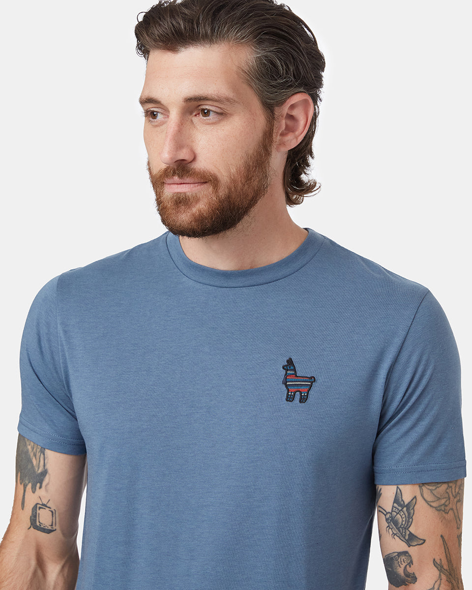 Peru Embroidered Llama T-Shirt