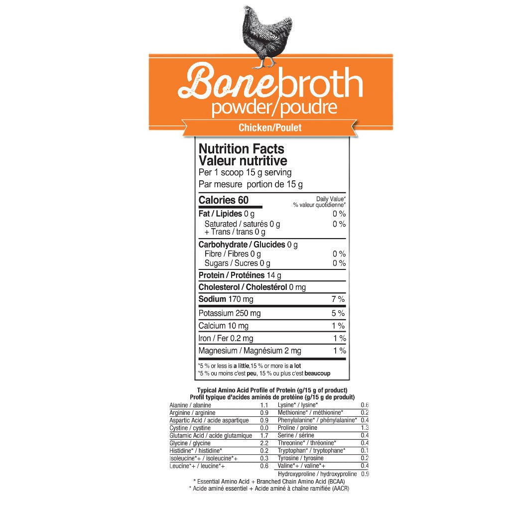 Prairie Naturals CHICKEN BONE BROTH, 300g