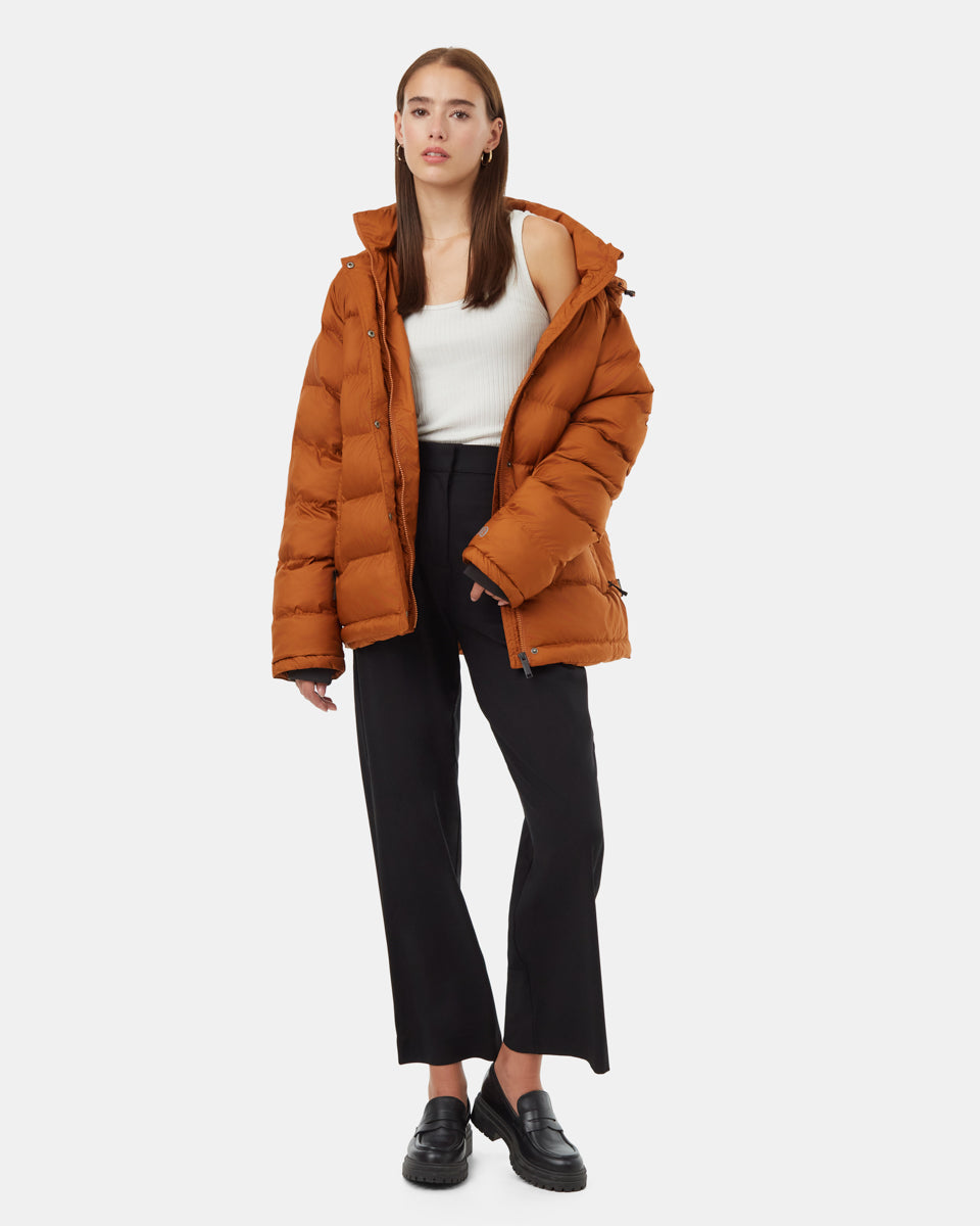 Ungendered Cloud Shell Mid-Length Puffer