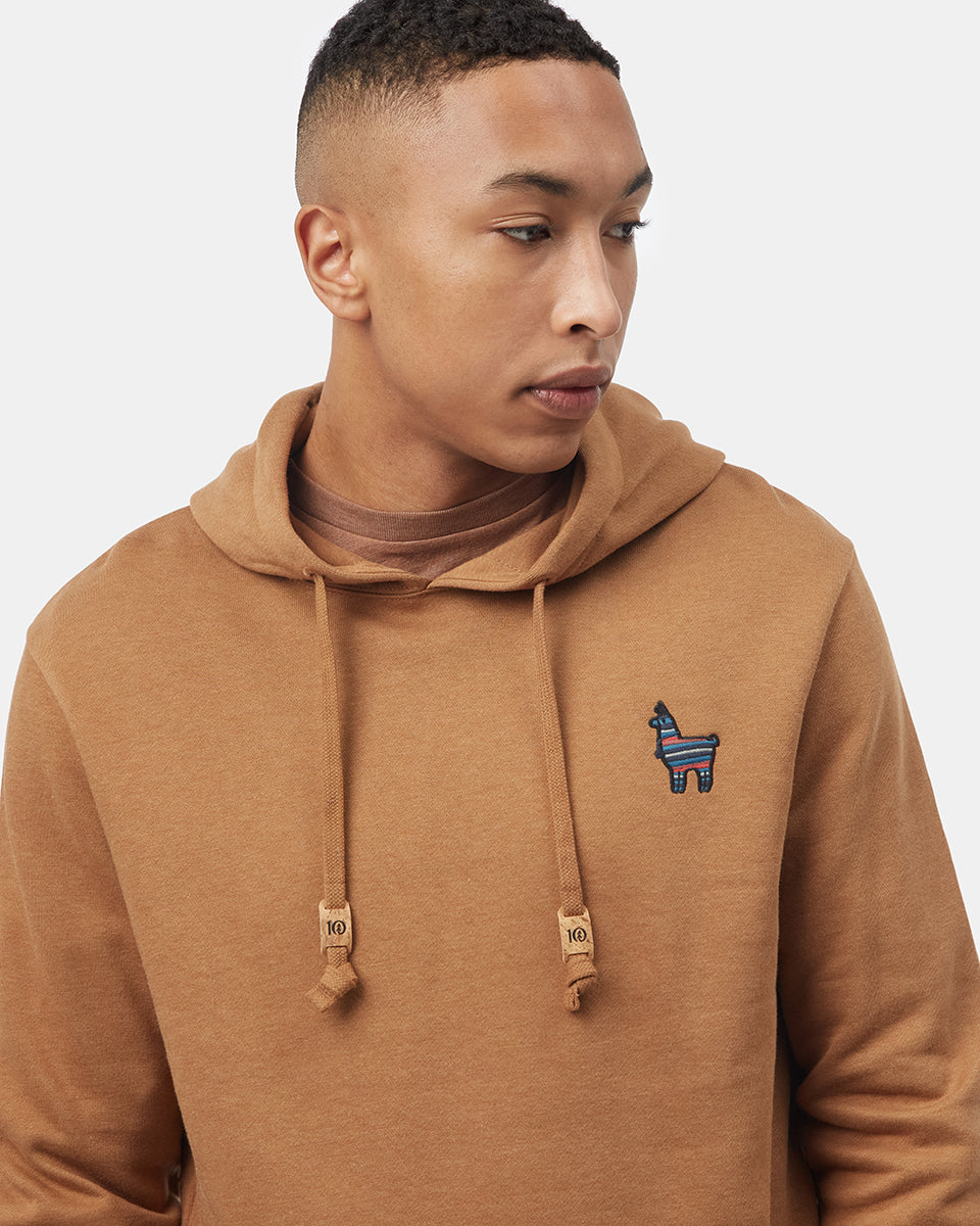 Peru Embroidered Llama Hoodie