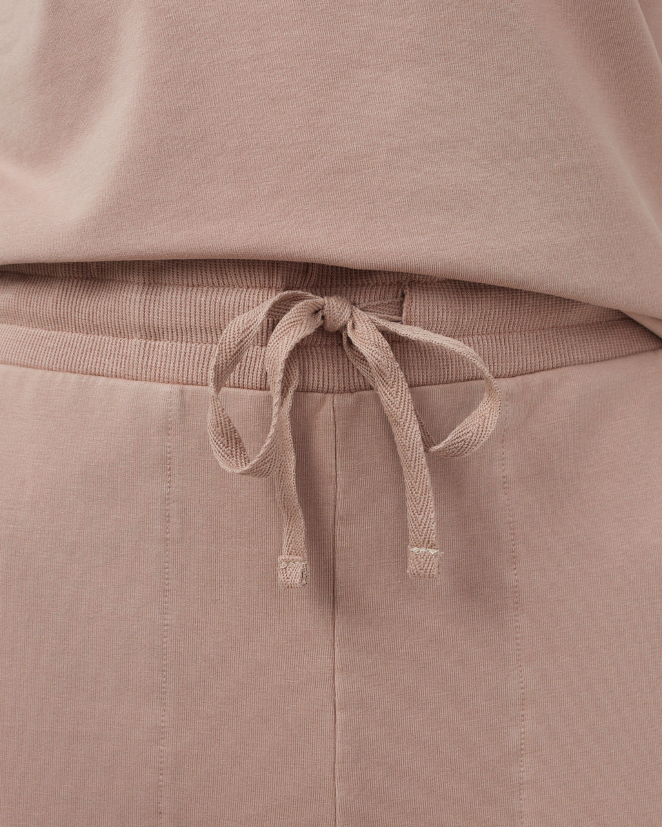 French Terry Wide Leg Sweatpant