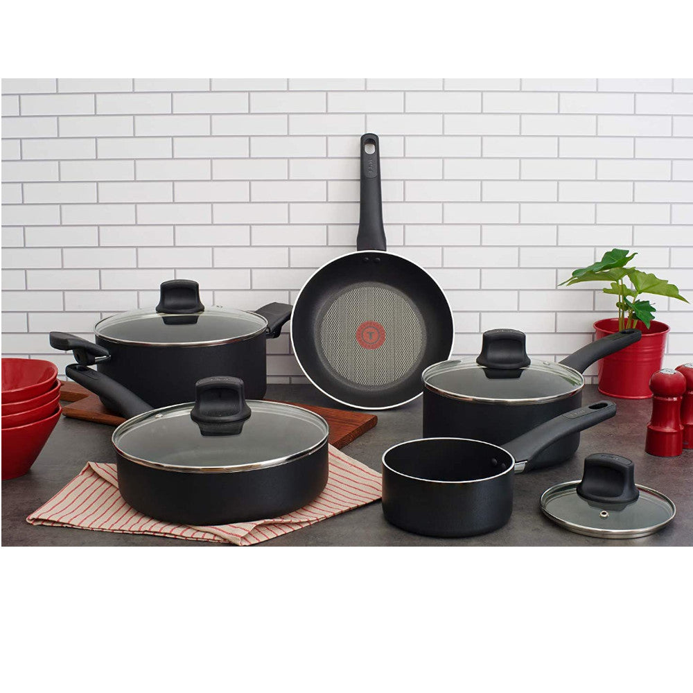 T-FAL Intuition Non-Stick Cookware Set 9 piece - Blemished package with full warranty - C526SC54