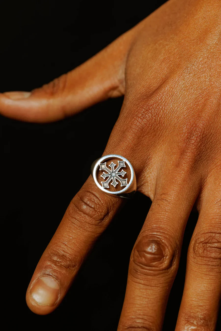 Disorder Skateboards 'Cut Out' Ring - Silver