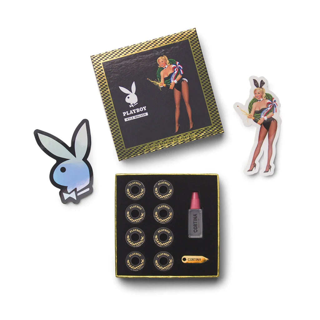 Cortina Bearing Co. 'Kyle Walker Playboy' Bearings - Black