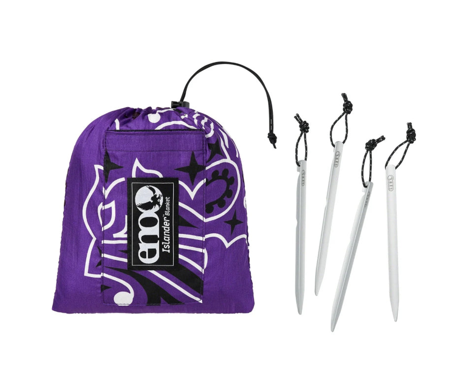 Supreme x ENO 'Islander' Nylon Blanket- Purple