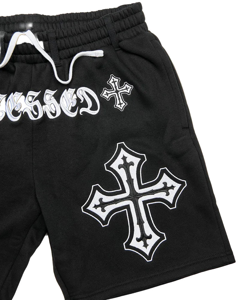 DGK 'Noble' Fleece Shorts - Black