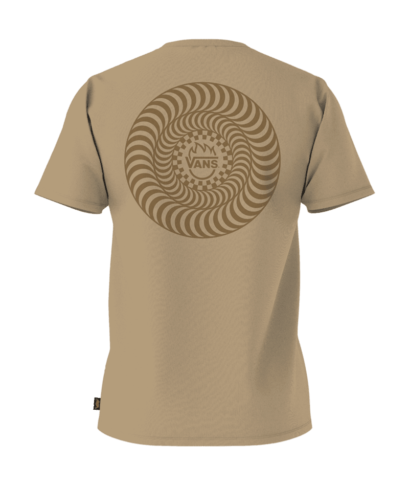 Vans x Spitfire 'Spitfire Wheels' Tee - Incense