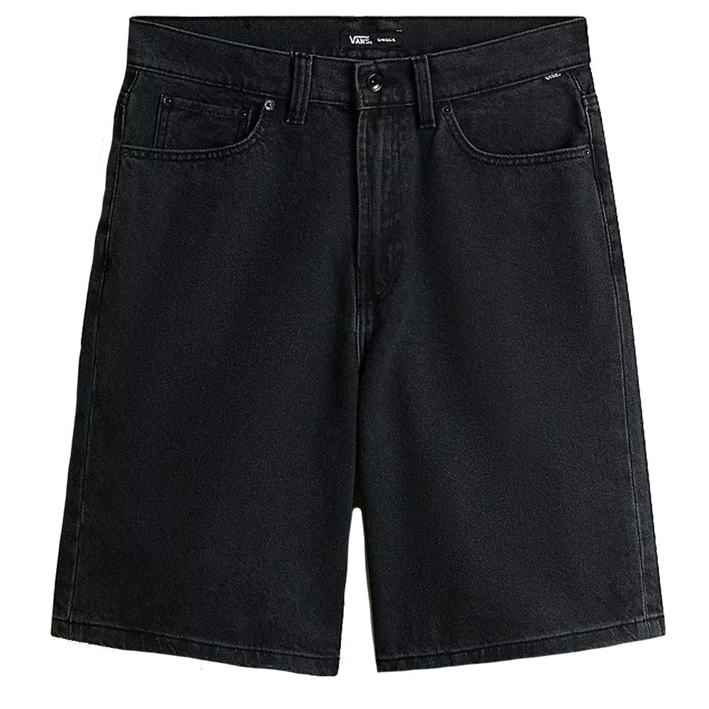 Vans 'Check-5 Baggy Denim' Shorts - Washed Black