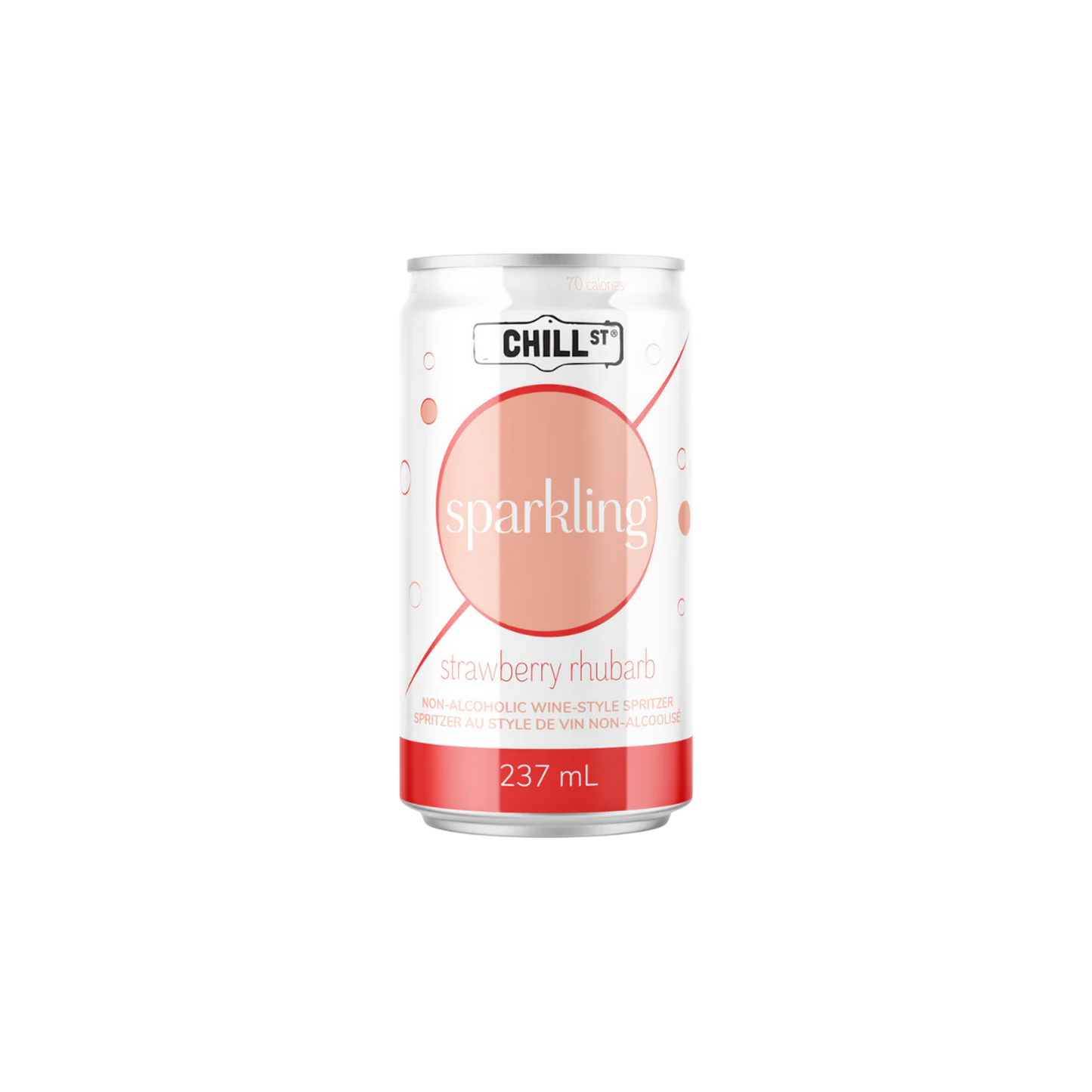 Chill St - Sparkling Strawberry Rhubarb Wine Spritzer