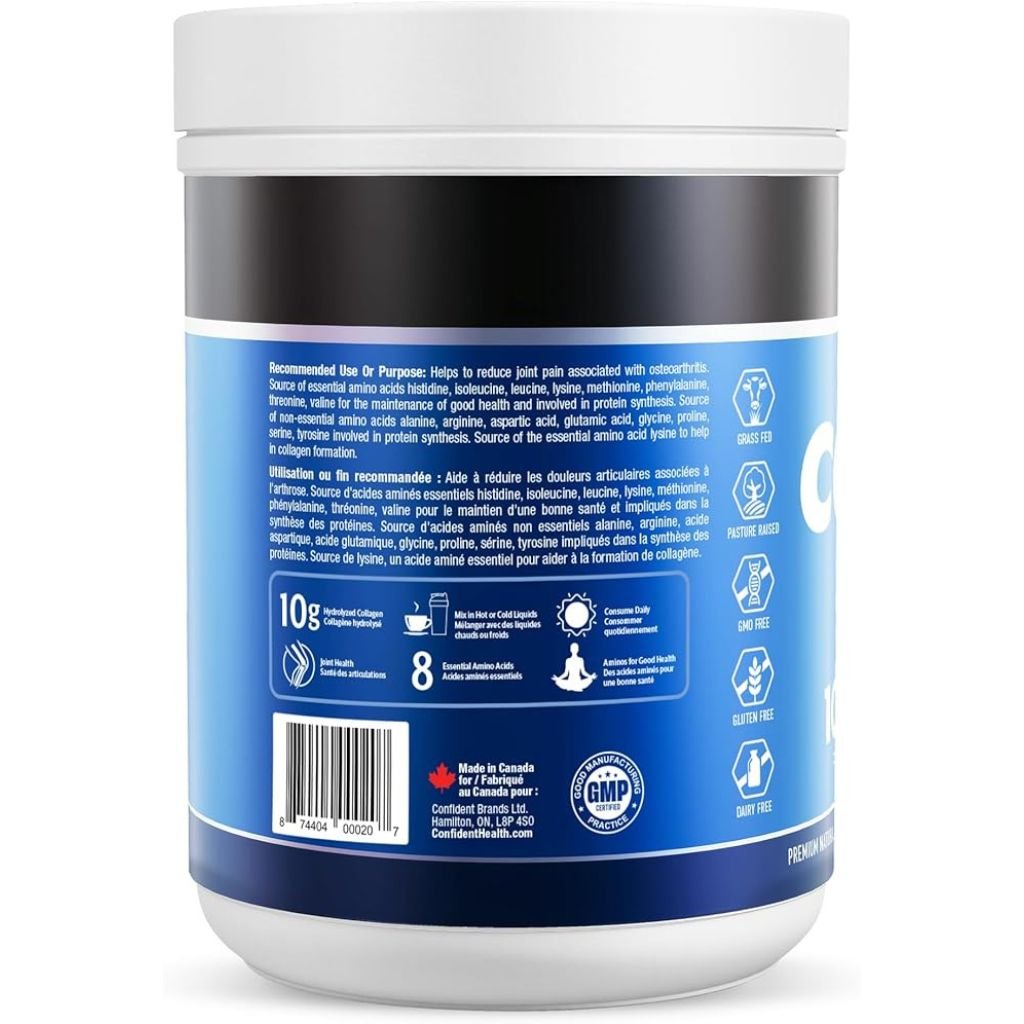 Confident Health HYDROLYZED COLLAGEN, 50 Servings