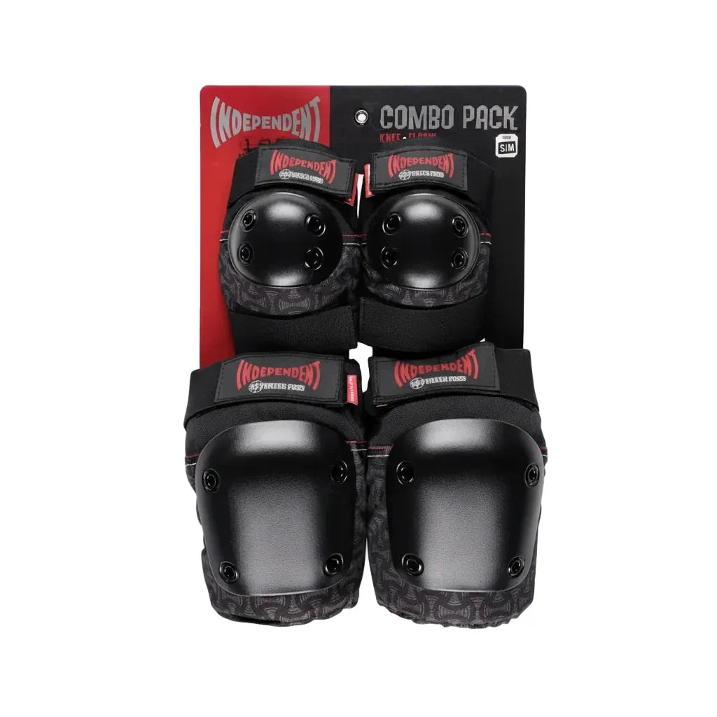 187 Killer Pads x Independent 'Combo Pack' Protective Gear - Black
