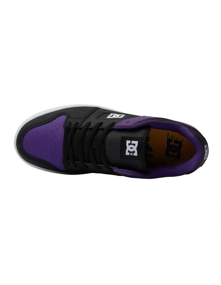 DC Shoes x Los Angeles Lakers 'Manteca 4' Shoes - Black/Purple/Yellow