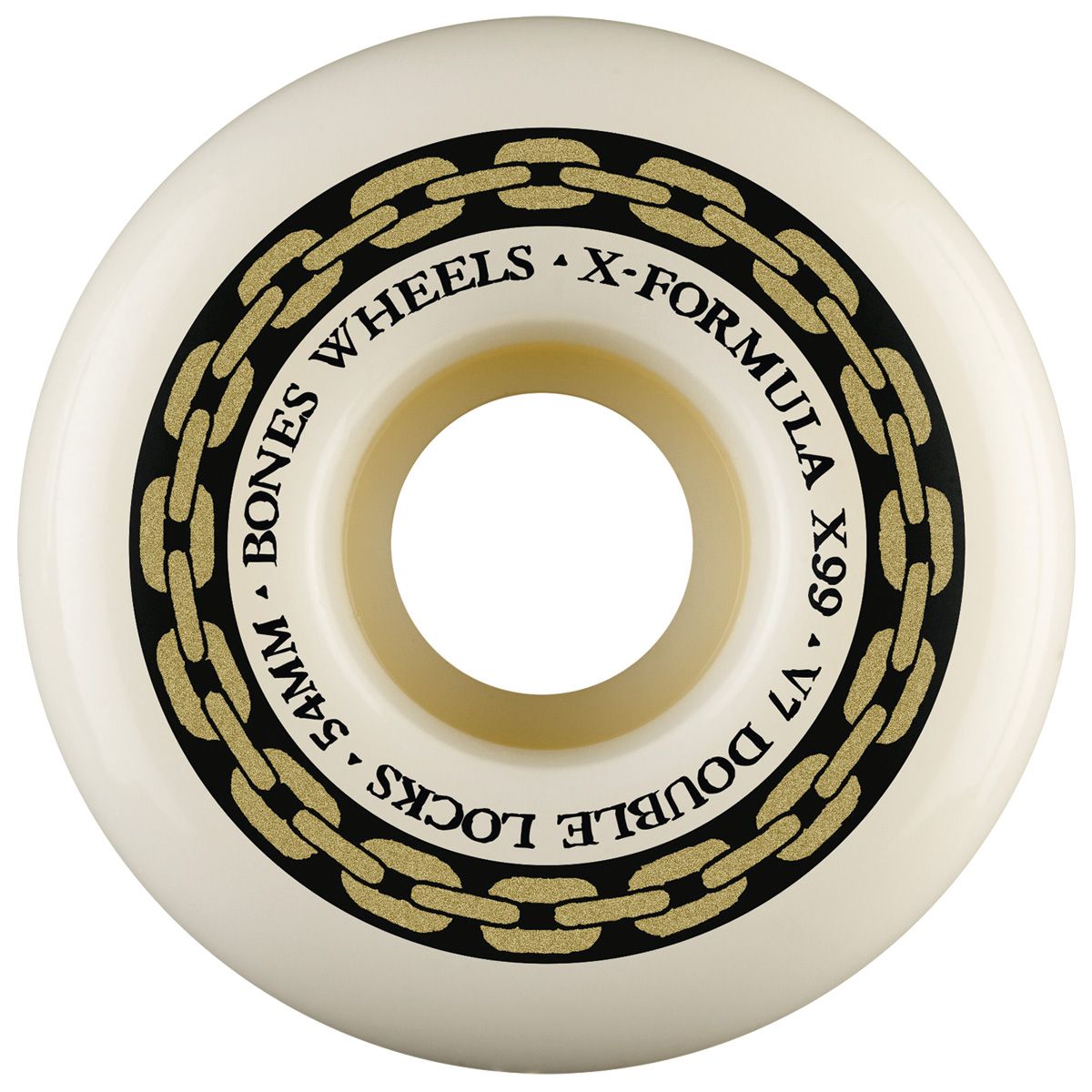 Bones 'XF Double Locks' V7 99A Wheels 54MM - Natural