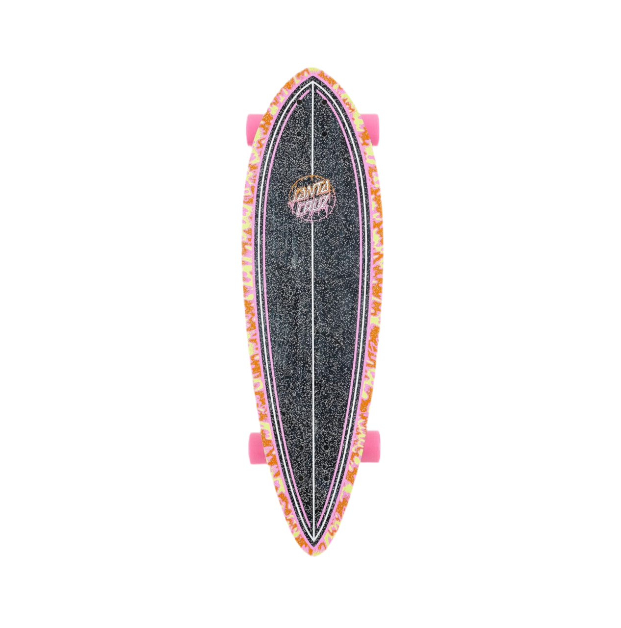 Santa Cruz 'Toxic Dot' Complete Cruiser - Pink