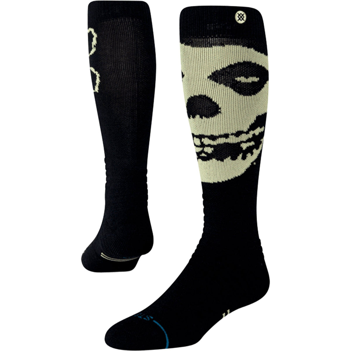 Stance x Misfits Crew Wool Socks - Black