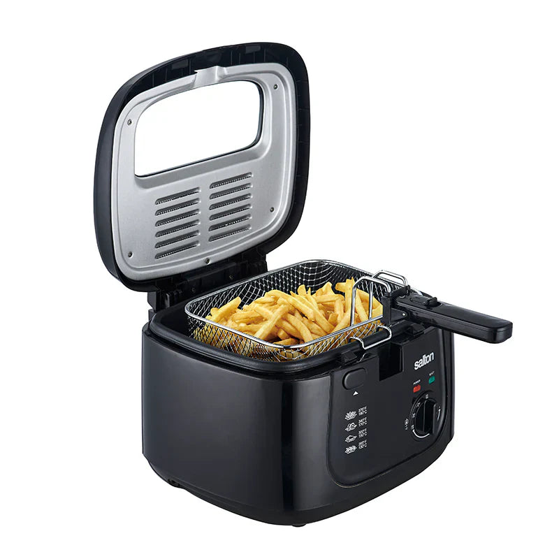 Friteuse Salton Cool Touch 2,5 litres - Noir