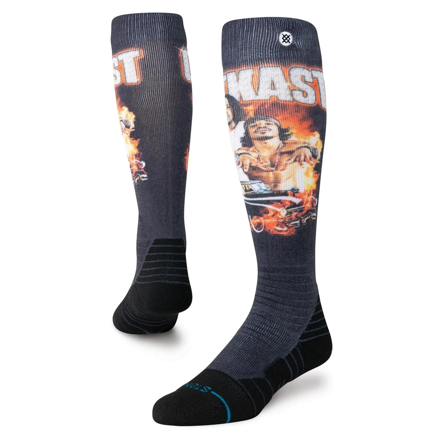 Stance x Out Kast 'Stankonia' Mid Poly Snow Crew Socks - Black