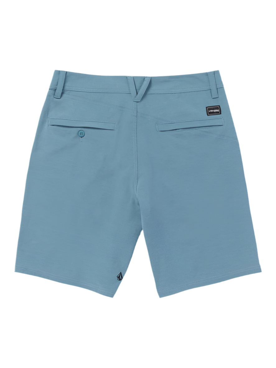 Volcom 'Frickin' Modern Stretch 21 Chino Shorts - Stone Blue (KIDS)