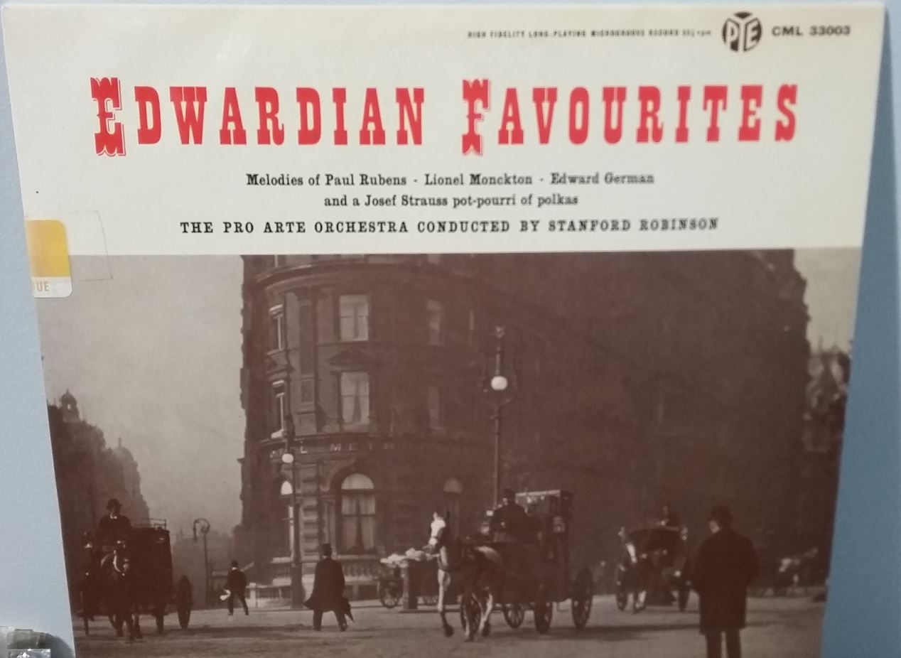 Stanford Robinson Conducting The Pro Arte Orchestra / Edwardian Favourites - LP (used)