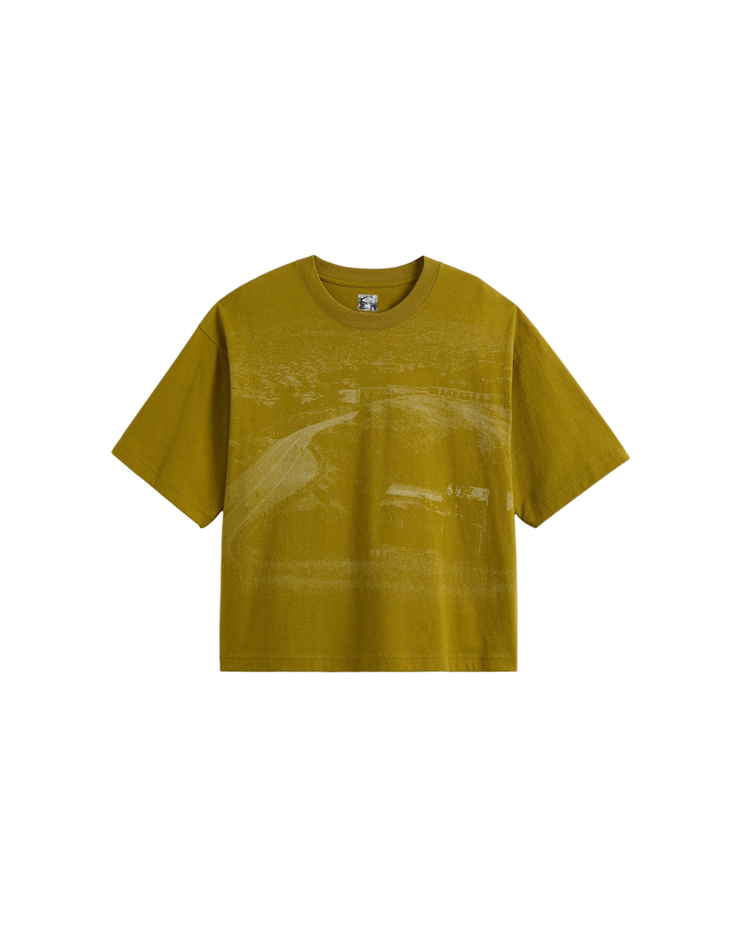 Vans x Atiba 'Skate Hillz Bomb' Tee - Burnt Gold