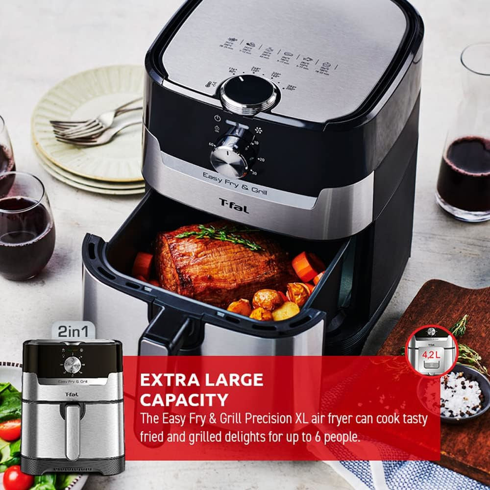T-FAL EY501D50 Easy Fry and Grill Air fryer - Blemished package with full warranty