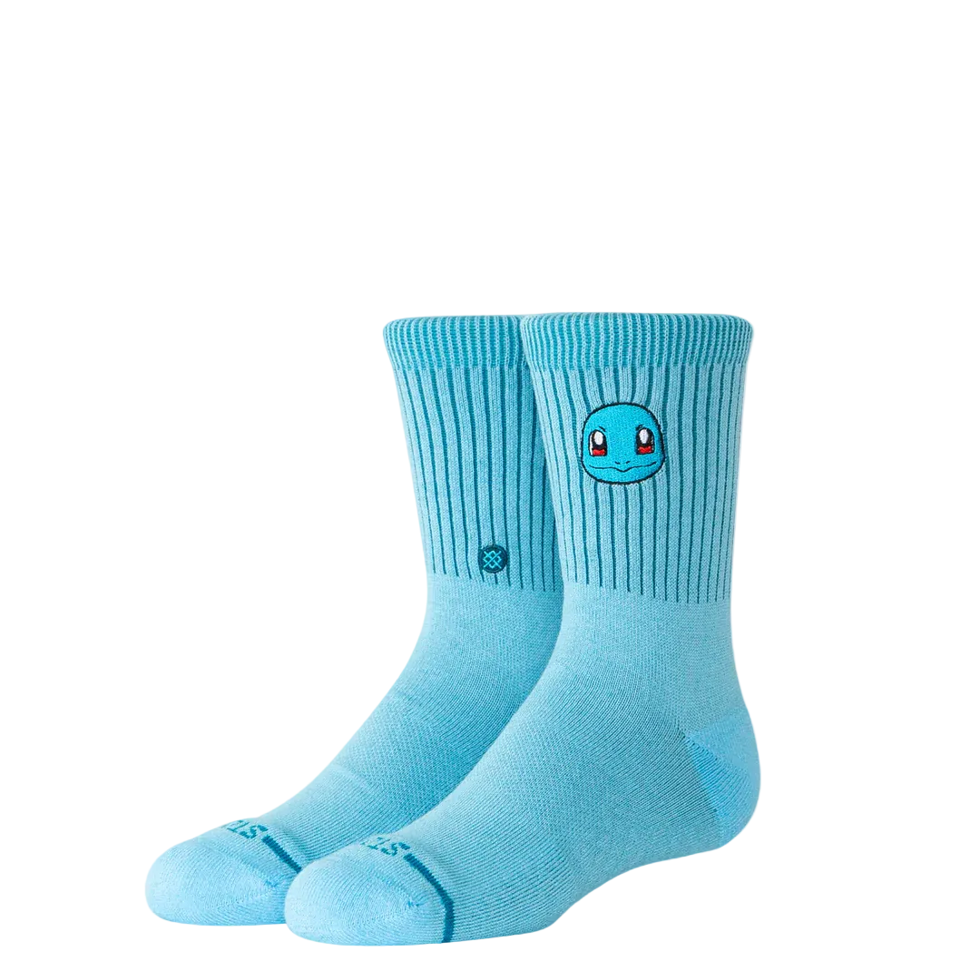 Stance x Pokémon 'Squirtle' Crew Socks - Blue (KIDS)