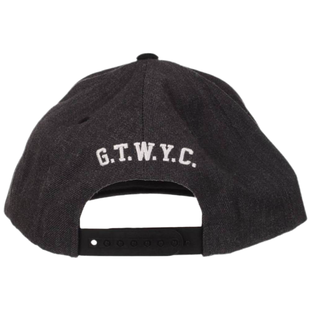 Shake Junt 'Nowison' Snapback Cap - Grey/Black