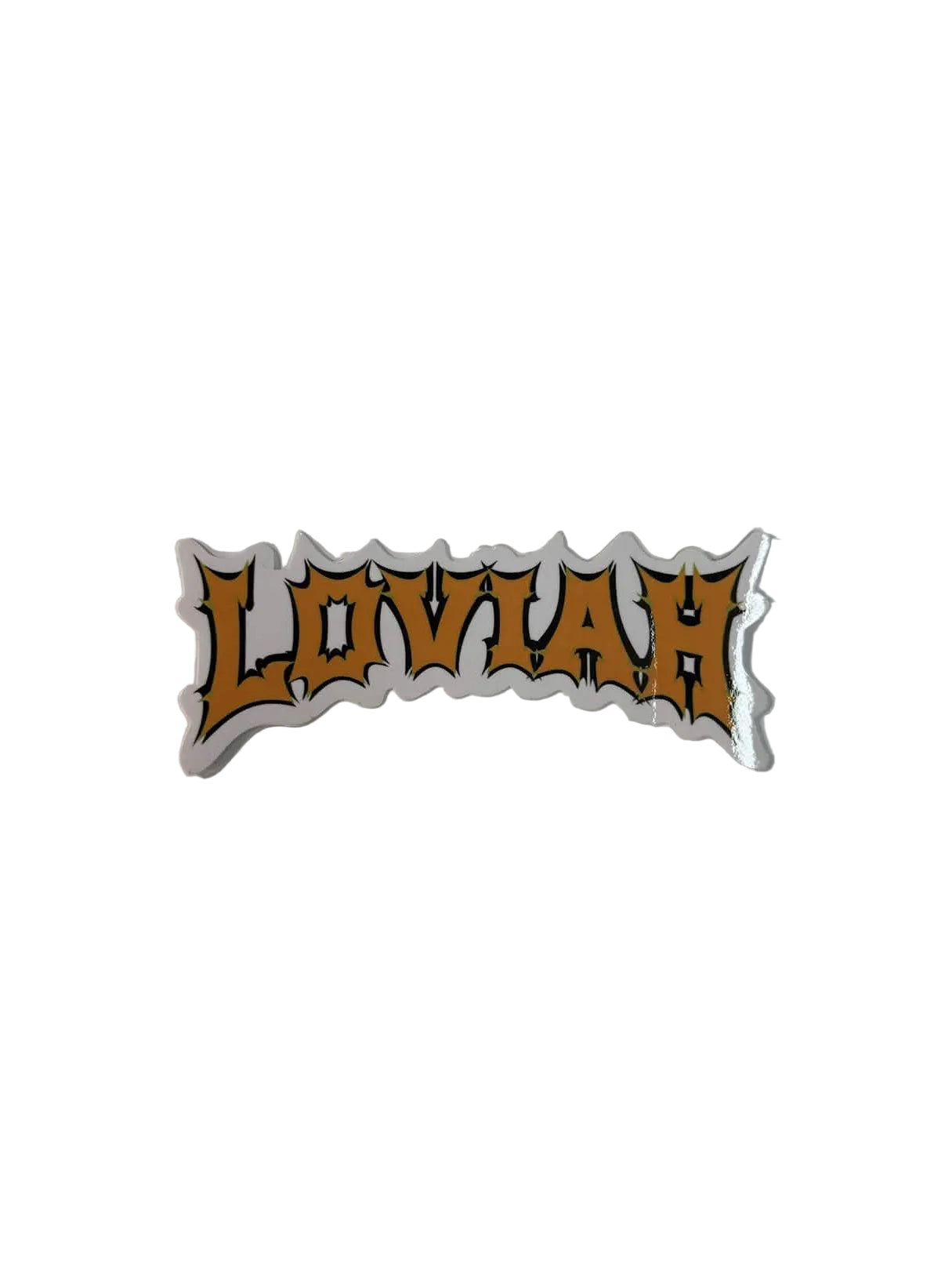 Loviah 'Spiky' Sticker - Yellow